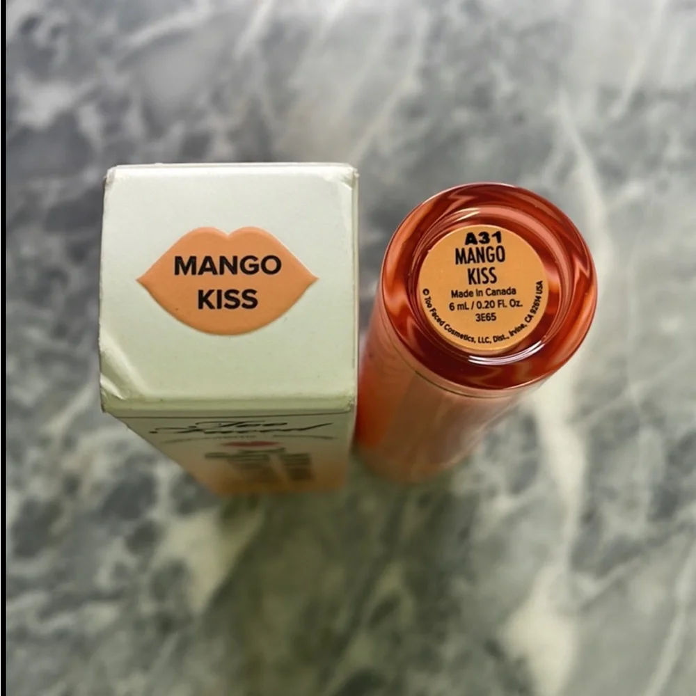New Too Faced Hangover Rx‎ Pillow Balm Lip Treatment Mango Kiss